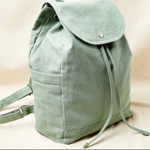 Palm + Perkins Canvas Backpack